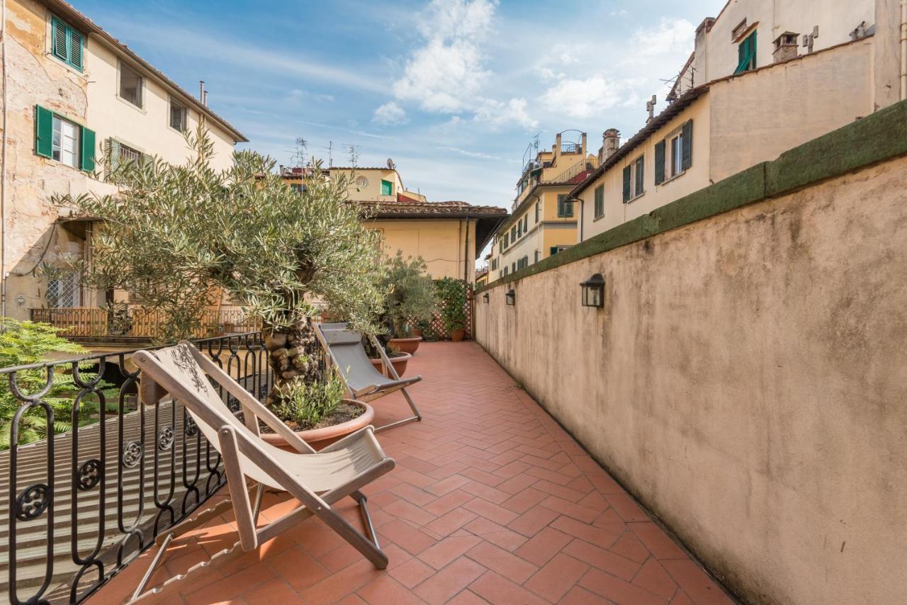 The Terrace In Florence Apt Bagian luar foto